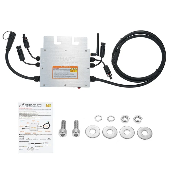 700 W-os napelemes mikroinverter, rácsos inverter, IP65 vízálló