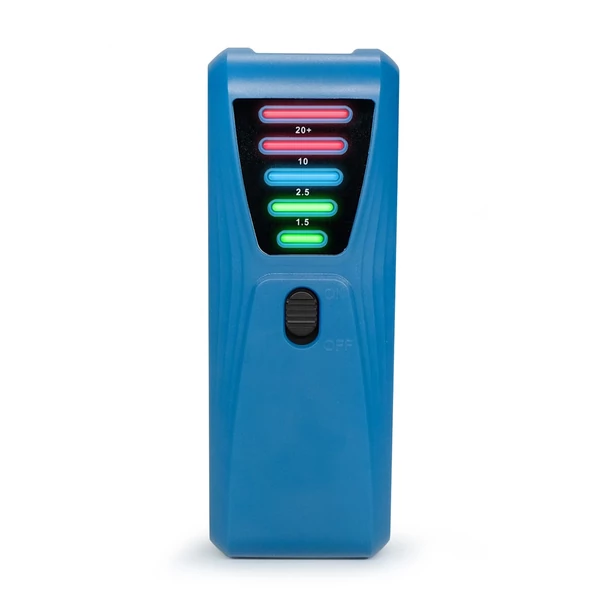 Praktikus elektromágneses sugárzás érzékelő kézi EMF teszter - Kék