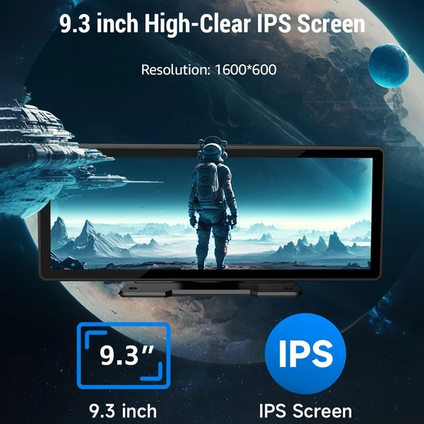 9 hüvelykes, nagy tisztaságú IPS képernyő, térképnavigáció, tolatókamera, vezeték nélküli Carplay érintőképernyővel, BT 5.0