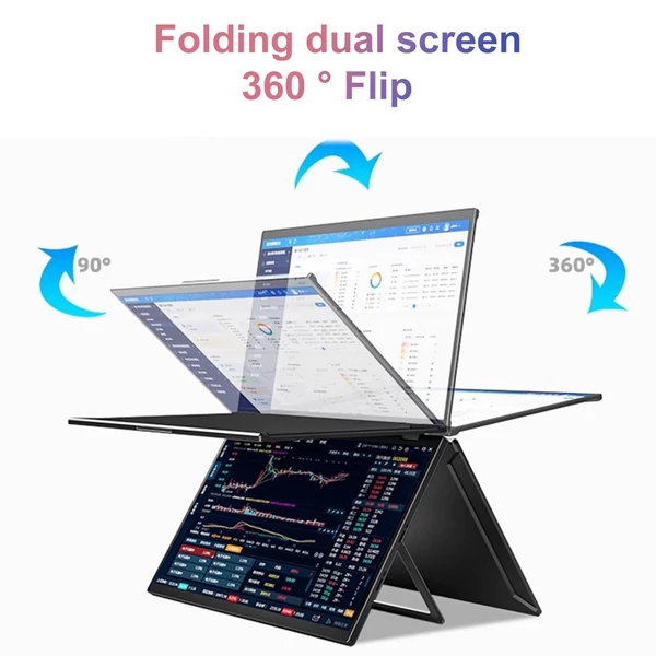 15,6 hüvelykes, kétmonitoros 1080P laptop képernyő-hosszabbító