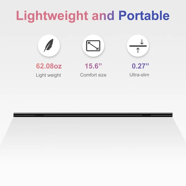 15,6 hüvelykes, kétmonitoros 1080P laptop képernyő-hosszabbító