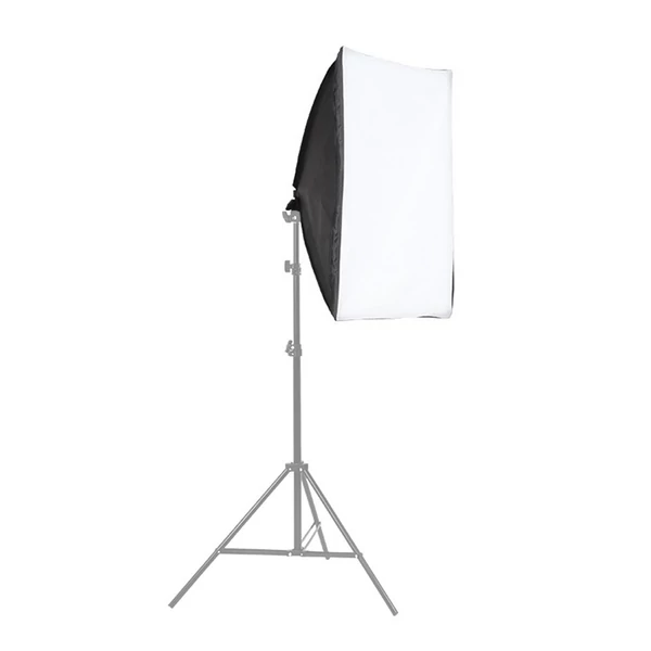 60x90 cm-es négyzet alakú fényképészeti Softbox Bowens rögzítéssel, eltávolítható diffúzor szövet hordtáskával