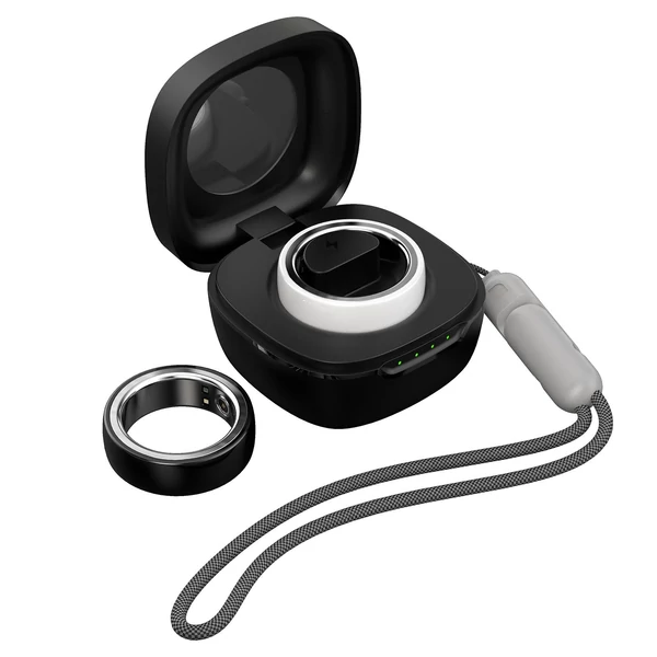 Rogbid R8 Smart Fitness nyomkövető gyűrű, Többféle sportmód Android, iOS rendszerrel - Fehér, 16mm
