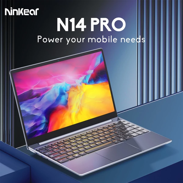 Ninkear N14PRO laptop 14,1 hüvelykes, 280 Nits IPS 1920*1080 kijelző, 16 GB DDR4, 1 TB SSD Windows 11