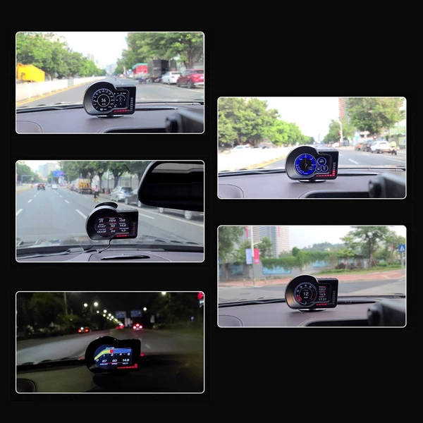 Autó Headup Display digitális GPS sebességmérő