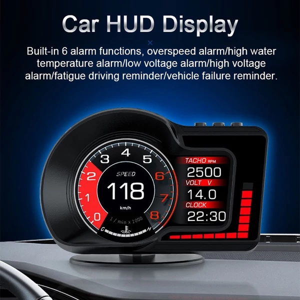 Autó Headup Display digitális GPS sebességmérő