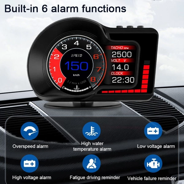 Autó Headup Display digitális GPS sebességmérő