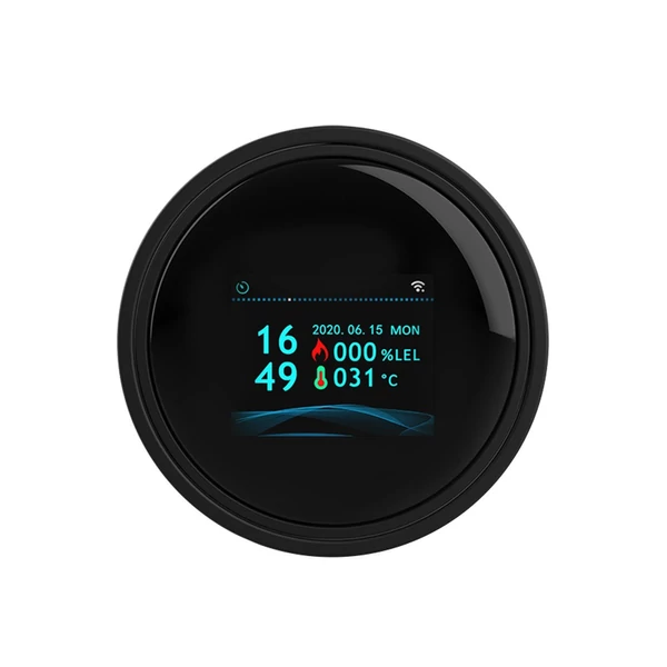 Tuya Mini gázszivárgásérzékelő otthoni gázriasztó, APP monitor, WiFi