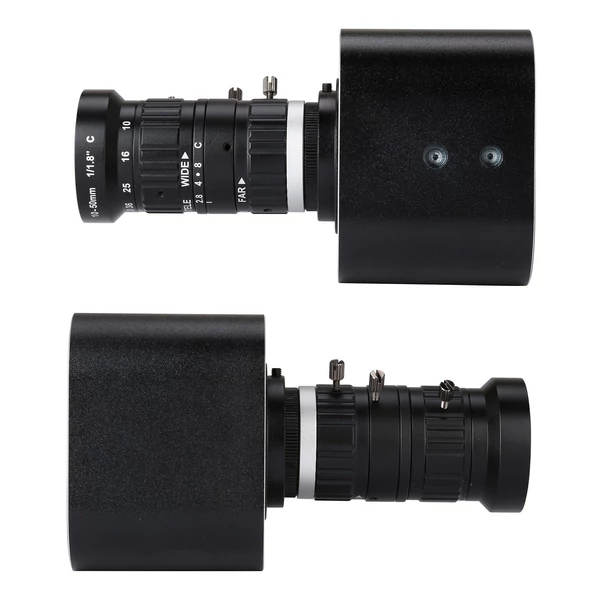 4K HD USB kamera 5X optikai zoom, 10-50 mm változó lencsés mini webkamera mikrofonnal