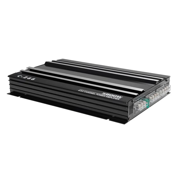 4 csatornás autós audio-erősítő 5800 W 12,0 V ultravékony, négyutas