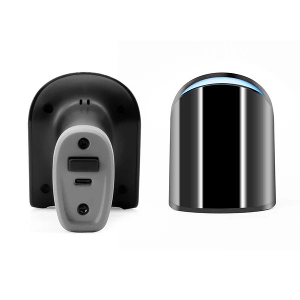 Vezeték nélküli 2D 1D vonalkód-leolvasó BT+2.4G+USB vezetékes csatlakozású, nagy sebességű szkennelés – talapzat nélkül