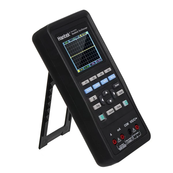 Hantek 2 az 1-ben kézi digitális oszcilloszkóp + multiméter, kétcsatornás USB távmérő