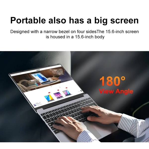 Ninkear A15PLUS laptop, 15,6 hüvelykes FHD IPS képernyő, Windows 11 - 32 GB DDR4, 1 TB SSD