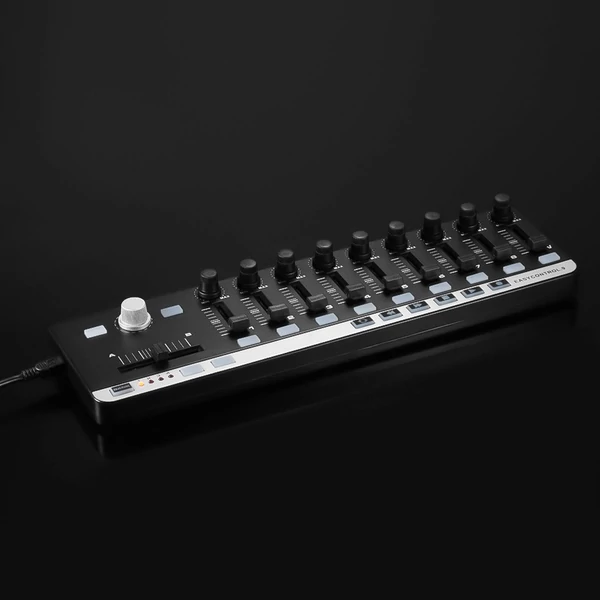 Worlde EasyControl.9 hordozható mini USB 9 Slim-Line Control MIDI vezérlő