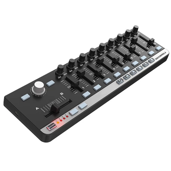 Worlde EasyControl.9 hordozható mini USB 9 Slim-Line Control MIDI vezérlő