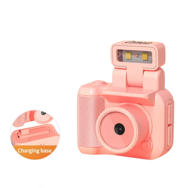 1080P mini digitális fényképezőgép, digitális videokamera 1,44 hüvelykes képernyővel - Pink