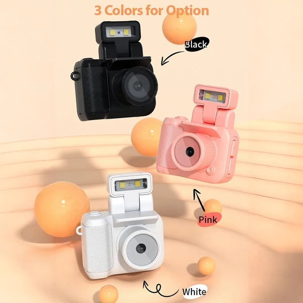 1080P mini digitális fényképezőgép, digitális videokamera 1,44 hüvelykes képernyővel - Pink