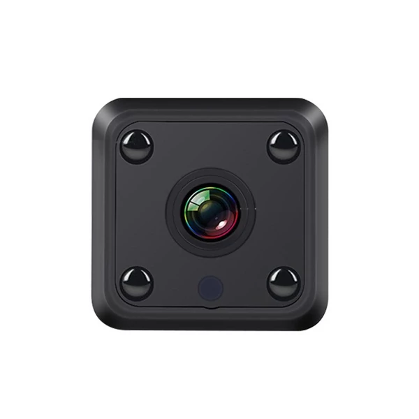 1080P mini kamera, Full HD videokamera 155°-os széles látószöggel, IR éjszakai látás, mozgásérzékelés