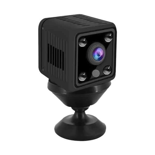1080P mini kamera, Full HD videokamera 155°-os széles látószöggel, IR éjszakai látás, mozgásérzékelés
