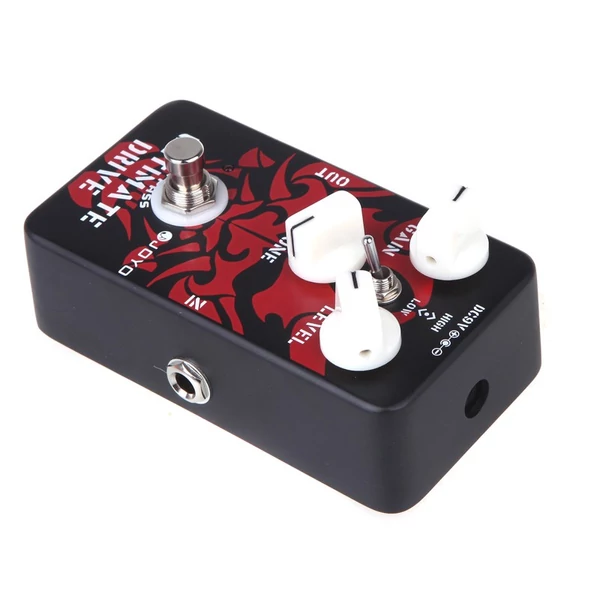 JOYO JF-02 Ultimate Drive, túlvezérelt gitár effekt pedál