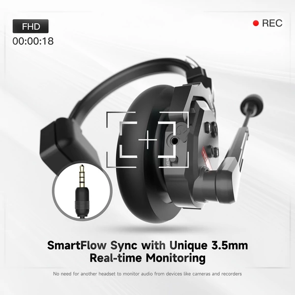 SYNCO Xtalk X1 vezeték interkom, headset rendszer - 1 db