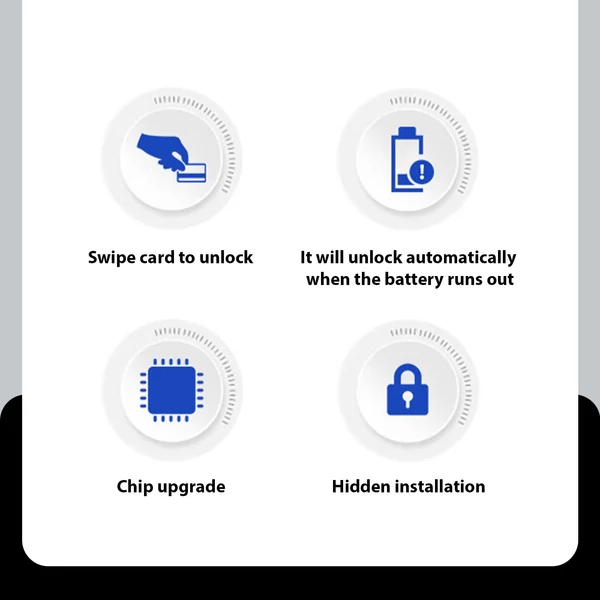 RFID zár, intelligens szekrényzár, univerzális láthatatlan kulcs nélküli zár