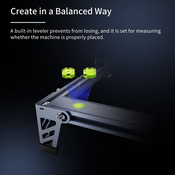 Creality CR-Laser Falcon lézergravírozó 10000mm/perc gravírozási sebesség - 10W