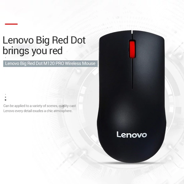 Lenovo M120PRO nagy pontosságú 2,4 G vezeték nélküli egér