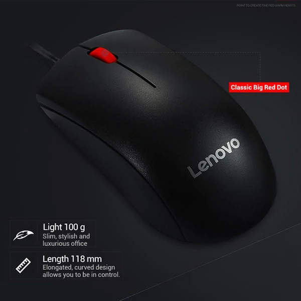 Lenovo M120PRO nagy pontosságú 2,4 G vezeték nélküli egér