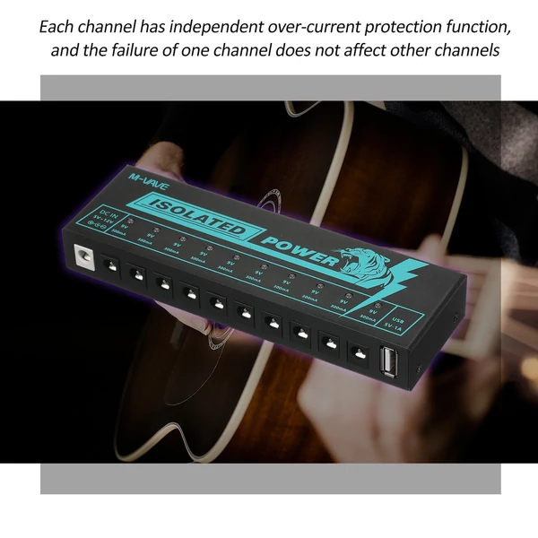 M-VAVE gitárpedál, erős gitár effektor