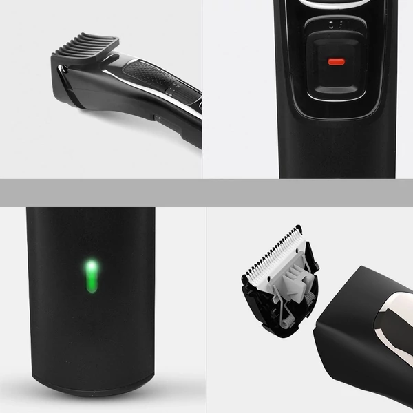 Enchen Sharp3S hajvágó, USB gyorstöltő elektromos vágógép - Fekete