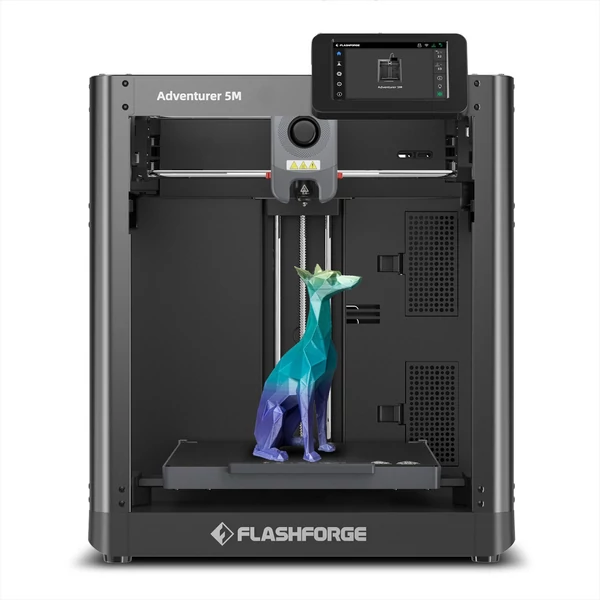 Flashforge Adventurer 5M 3D nyomtató 600 mm/s, maximális nyomtatási sebesség