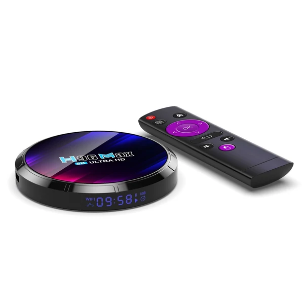 H96Max Android 13.0, Smart TV Box, RK3528 négymagos UHD 4K médialejátszó - 4GB + 64GB