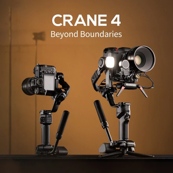 Zhiyun Crane 4 Combo kézi 3 tengelyes kamera stabilizátor