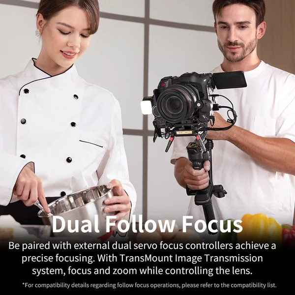 Zhiyun Crane 4 Combo kézi 3 tengelyes kamera stabilizátor
