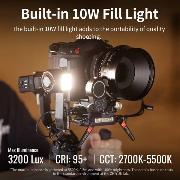 Zhiyun Crane 4 Combo kézi 3 tengelyes kamera stabilizátor
