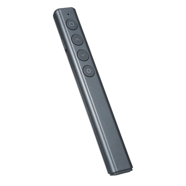 2.4G vezeték nélküli távbemutató kattintó PPT-hez - Fekete