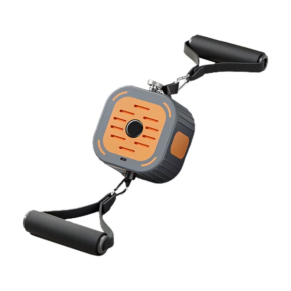 Fitness pumpa, állítható ellenállású szalag 3-17 kg, otthoni edzőeszköz - Narancs