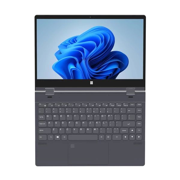Ninkear N14 laptop 14 hüvelykes 4K UHD IPS képernyő 360°-os felhajtható és összehajtható kivitel, 16 GB LPDDR5 1T SSD Windows 11