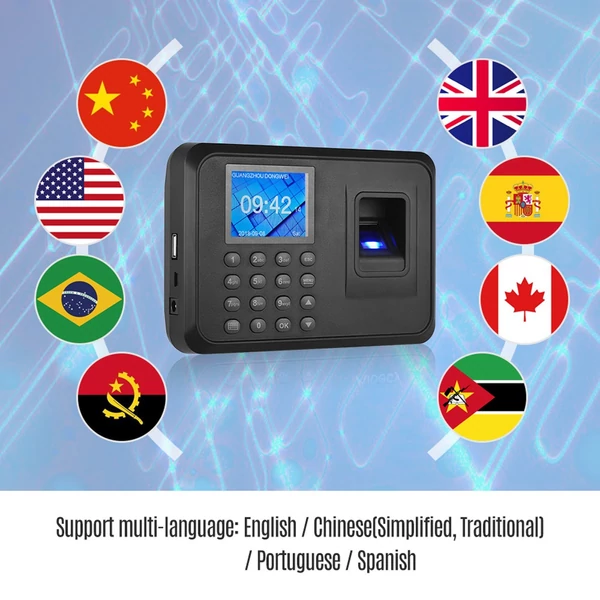 Aibecy biometrikus ujjlenyomat-jelszó-figyelő gép
