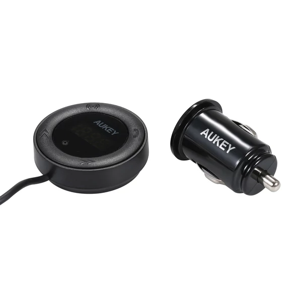 AUKEY F4P vezeték nélküli autós FM adó, vezeték nélküli autós audio BT készlet