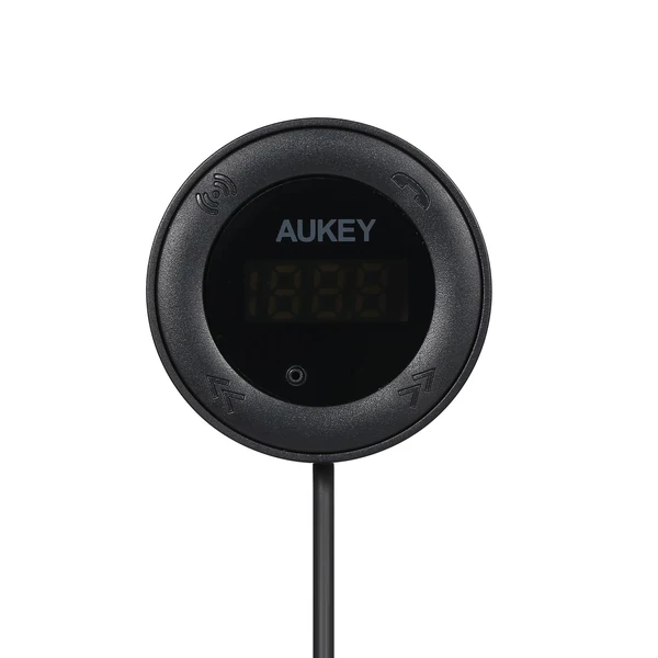 AUKEY F4P vezeték nélküli autós FM adó, vezeték nélküli autós audio BT készlet