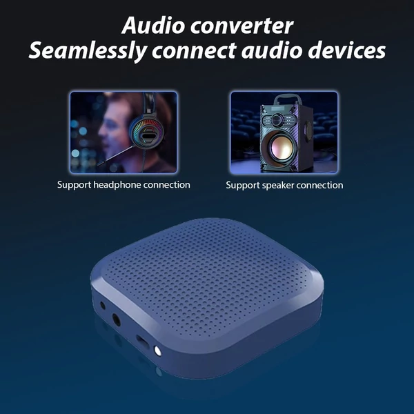 XHY-JZG02 hordozható légdobos botok, alacsony késleltetésű, Hi-Fi elektronikus dobolási élmény - Éjkék