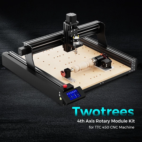 Two Trees forgó modulkészlet 4. tengelyes CNC TTC450 gravírozógéphez