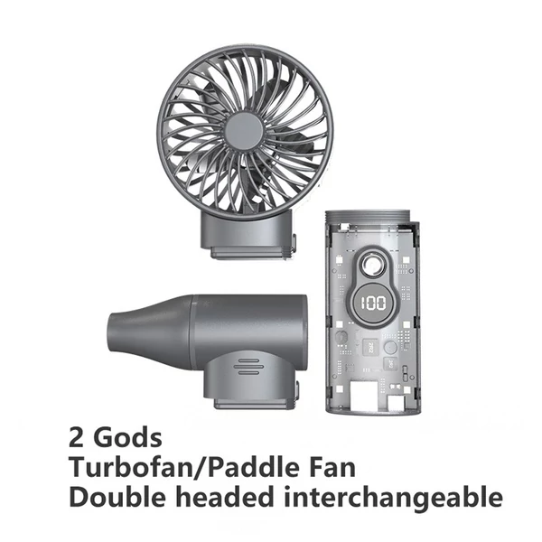 Kézi jet ventilátor 100 000 fordulat / perc kefe nélküli motor, csatorna ventilátor