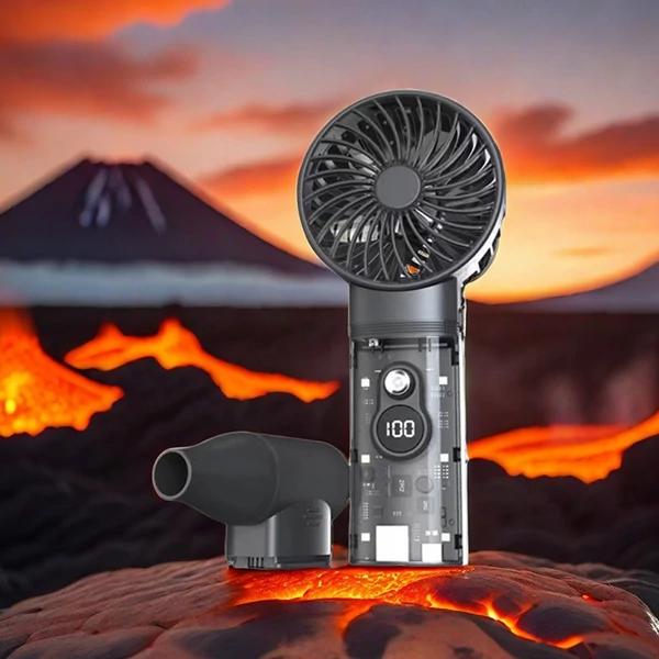 Kézi jet ventilátor 100 000 fordulat / perc kefe nélküli motor, csatorna ventilátor