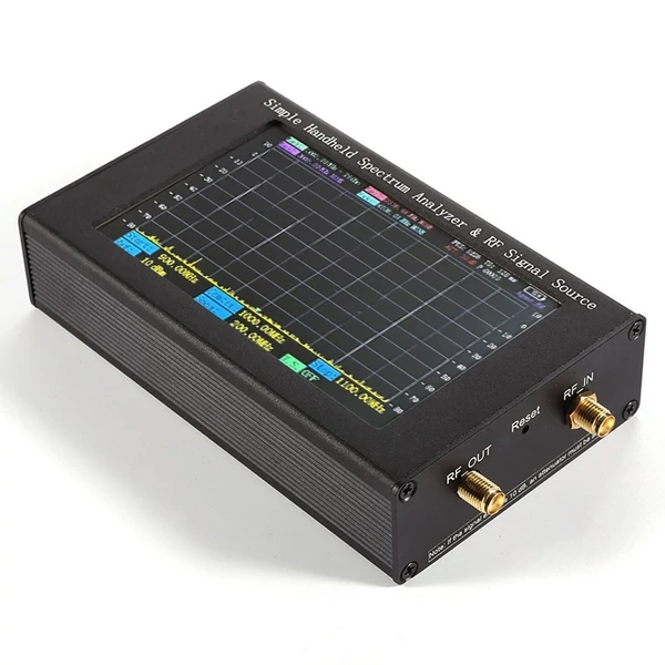 ZQ6 Spectrum Analyzer rádiófrekvenciás jelforrással és nyomon követéssel