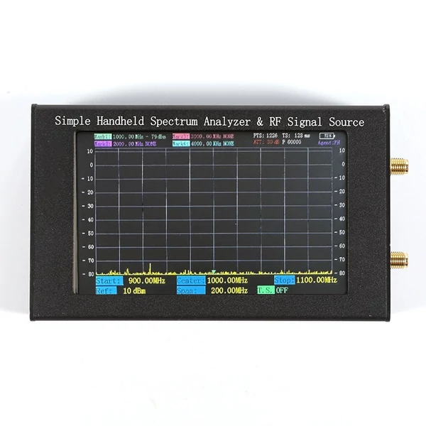 ZQ6 Spectrum Analyzer rádiófrekvenciás jelforrással és nyomon követéssel