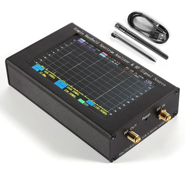 ZQ6 Spectrum Analyzer rádiófrekvenciás jelforrással és nyomon követéssel