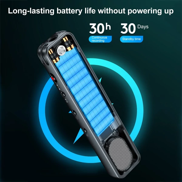 G6 BT hívásrögzítés, professzionális hangrögzítő 3 mikrofonos térhatású felvétel - 8GB